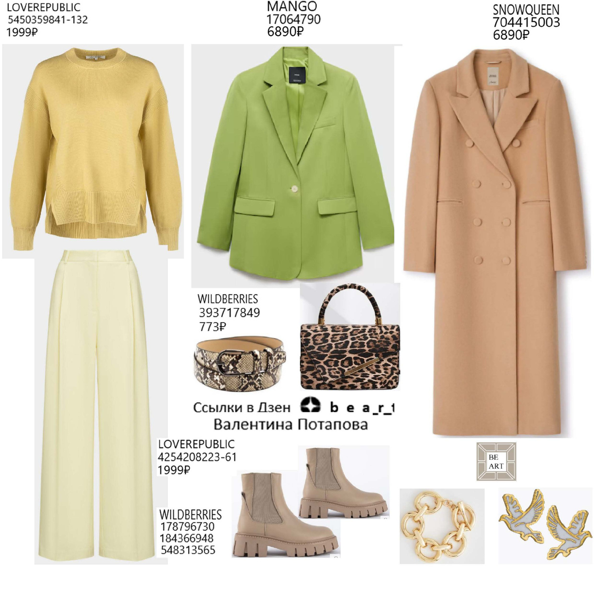 БАЗОВЫЙ ГАРДЕРОБ b_e_a_r_t Валентина Потапова