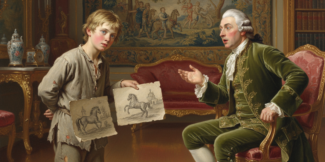 Крепостной мальчик нарисовал дом. Граф охнул — и началось невероятное