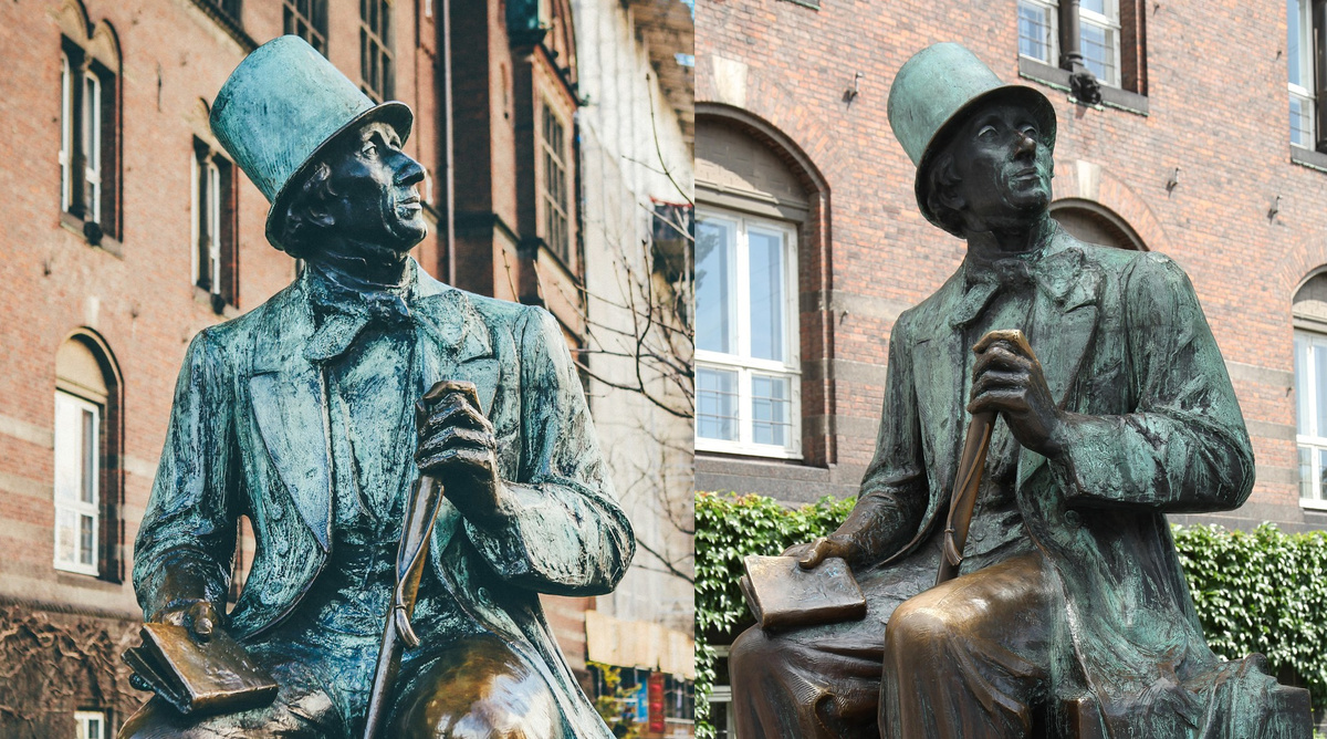 Ганс Христиан Андерсен. Скульптура