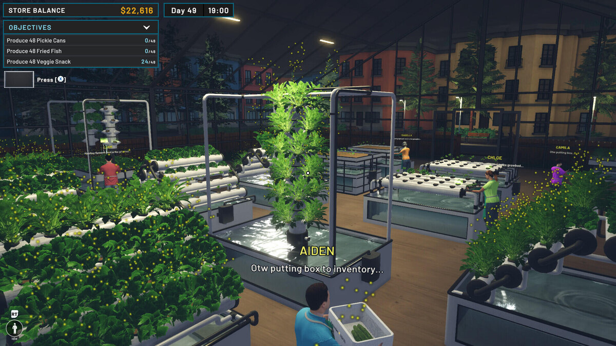    Галерея игры Hydroponics Farm & Store Simulator