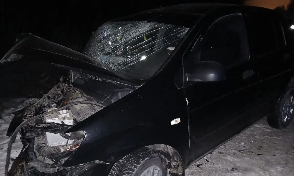     На месте аварии. Автор: редакция. Фото: МВД.