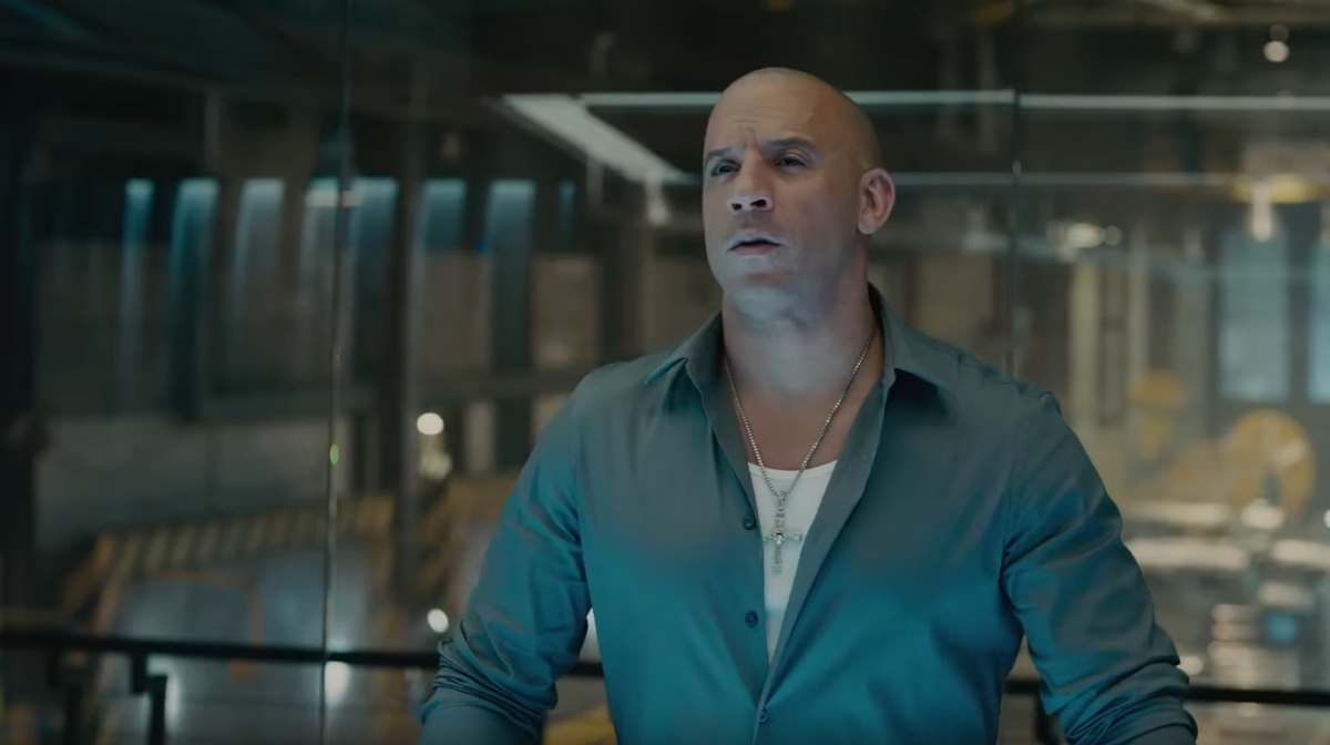 Кадр из фильма «Форсаж 7» (Furious 7). Режиссёр: Джеймс Ван. Студия: Universal Pictures, 2015.
