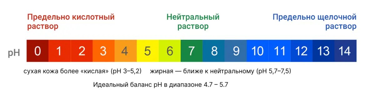 шкала кислотности