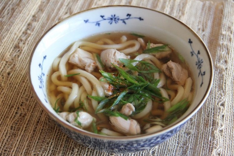 Рецепт куриного супа с удоном