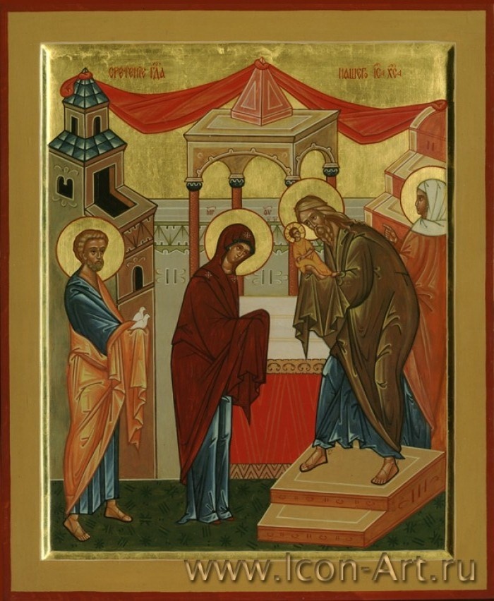 Икона "Сретние Господне"