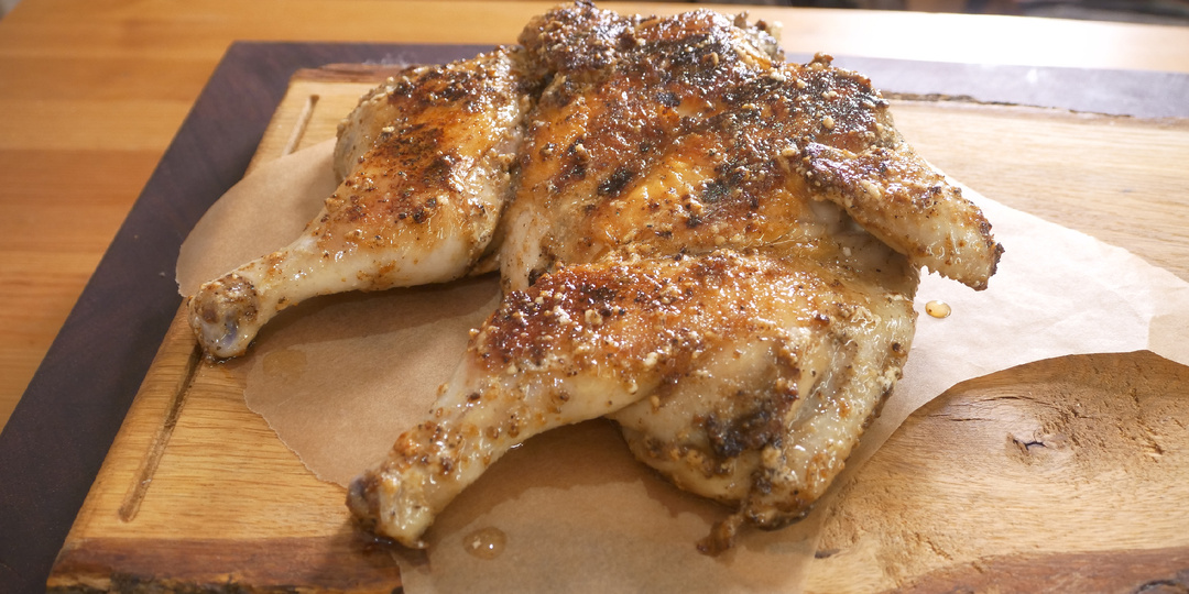 Цыпленок табака по-домашнему