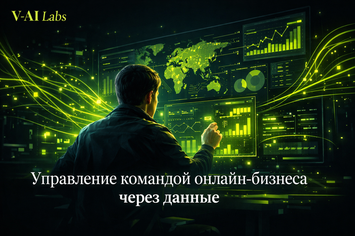    Управление командой онлайн-бизнеса через данные