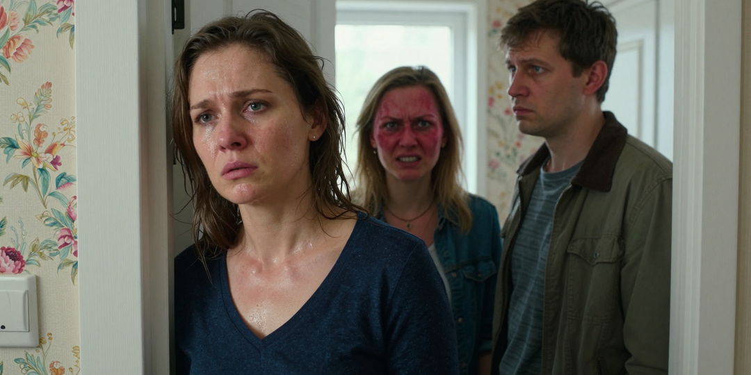 — Не притворяйся, что тебя нет! Мы видели твою новую машину! — кричала сестра, колотя в железную дверь.