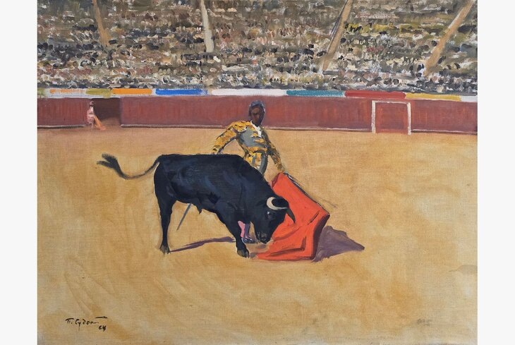 Павел Судаков. «Коррида. Мексика». 1962