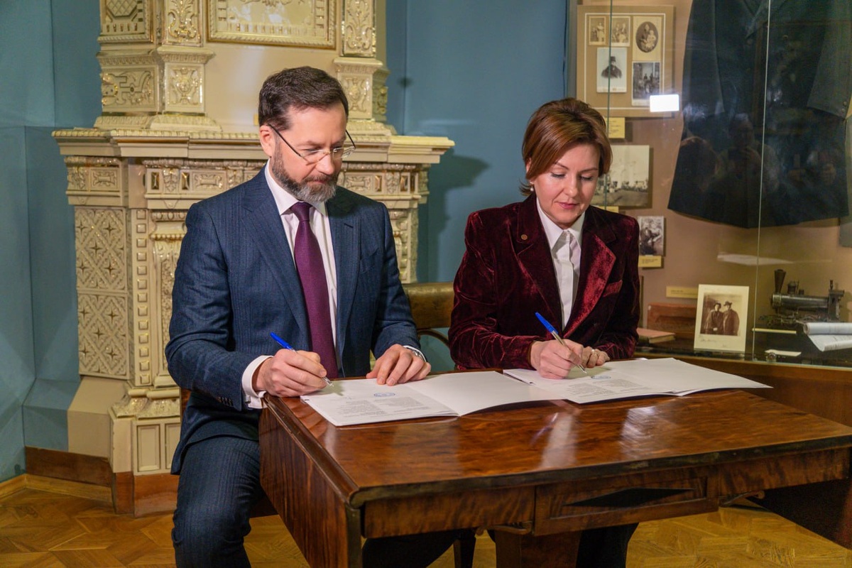    Лев Левин и Татьяна Вострикова © Пермский краеведческий музей