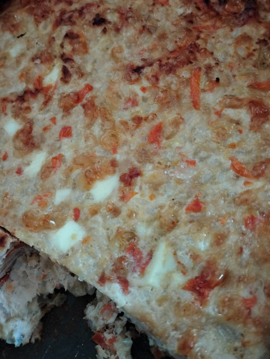 Готовая запеканка.