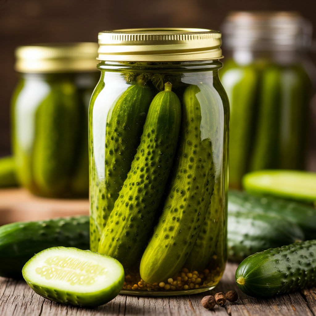 МАРИНОВАННЫЕ ОГУРЧИКИ