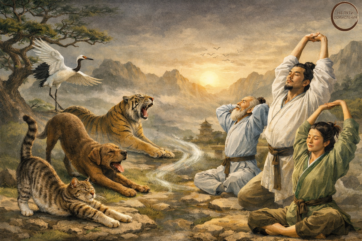 Подсматривание за повадками животных было свойственно даосскому методу изучения природных процессов, а результаты наблюдений превращались в тезисы, проверявшиеся впоследствии на практике.