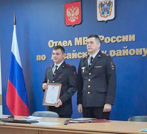 Награжденные Почетной грамотой Д.Д. Попов и С.А. Некрытов.   
/ ФОТО из личного архива Д.Д. Попова и С.А. Некрытова Администратор  📷
