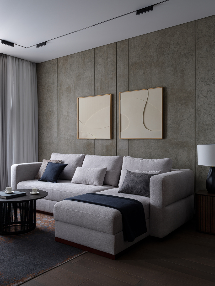 Детали проекта: гостиная