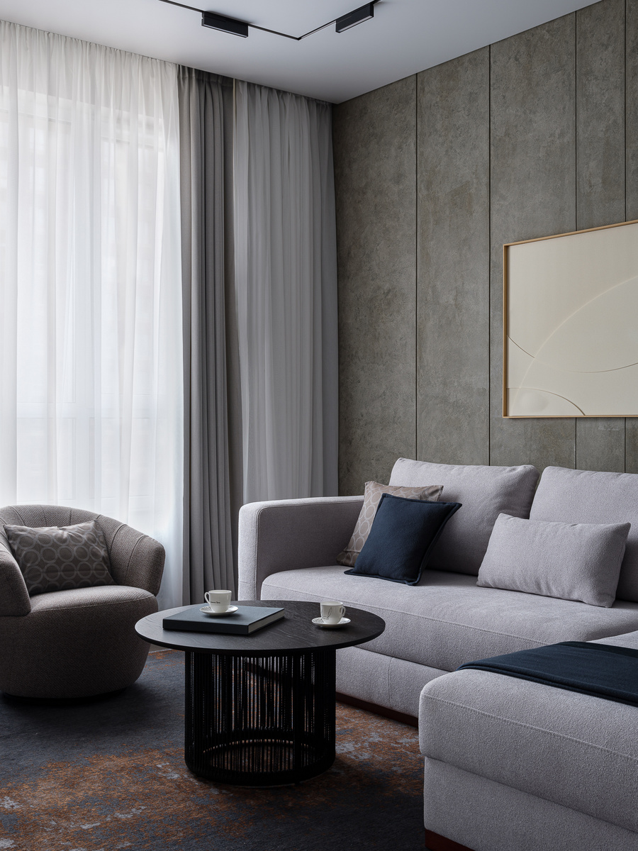 Детали проекта: гостиная