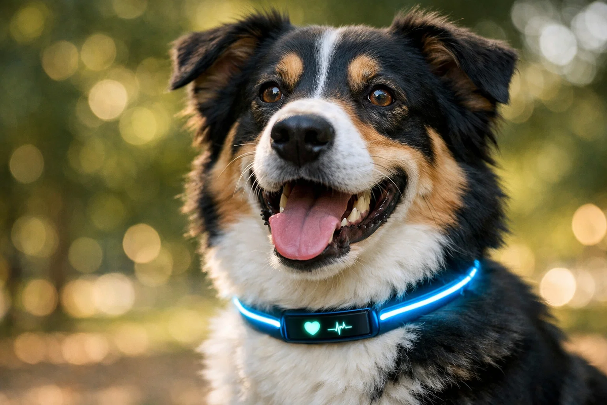 Ошейник-страж: здоровье под контролем 24/7.