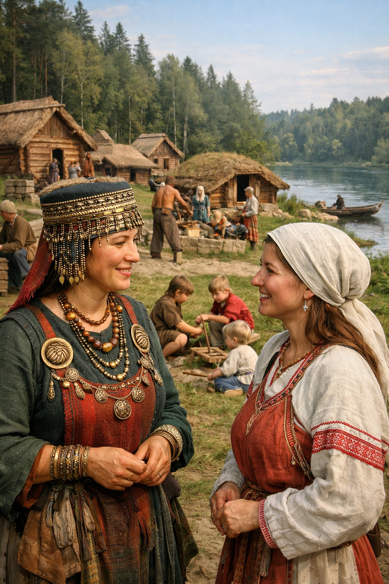 Славянско-балтское поселение в Верхнем Поднепровье в VIII веке