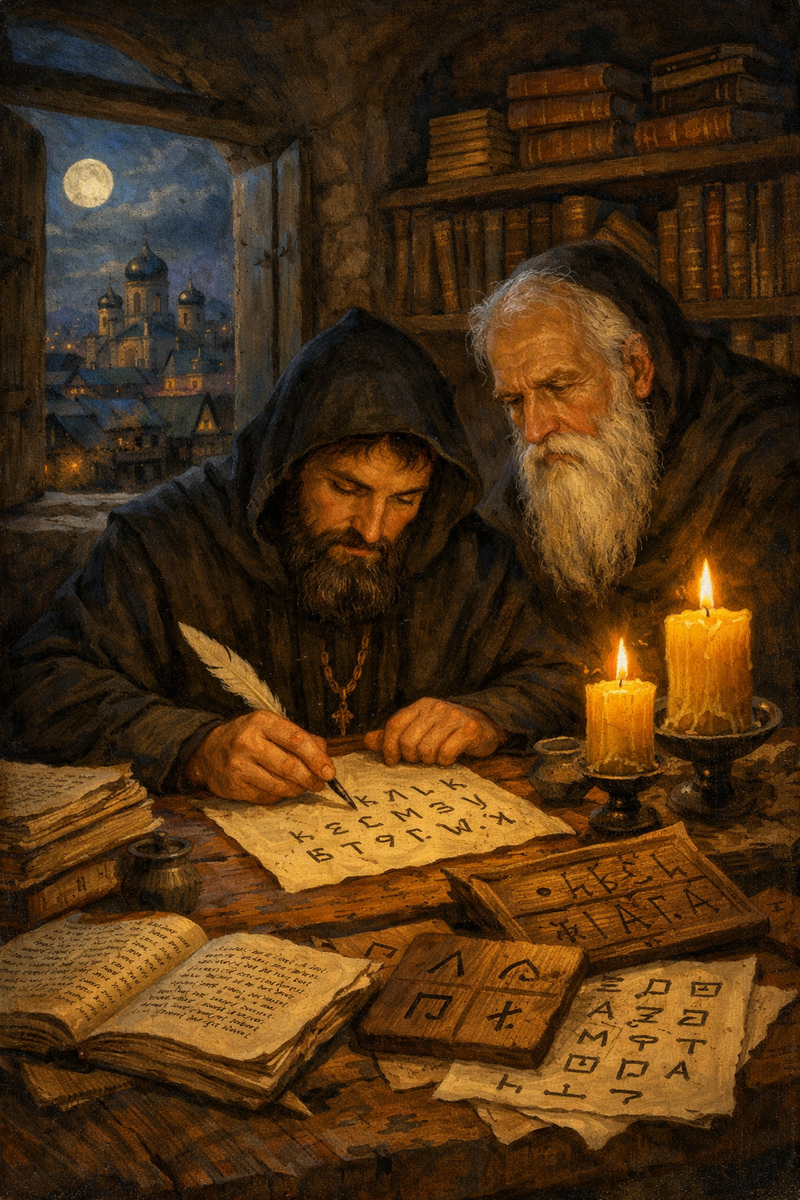 Солунские братья Кирилл и Мефодий