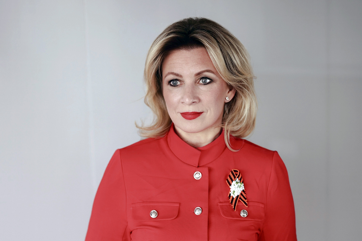    Официальный представитель МИД РФ Мария Захарова  ТАСС