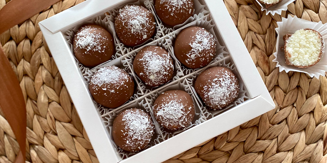 Кокосовые конфеты в шоколаде