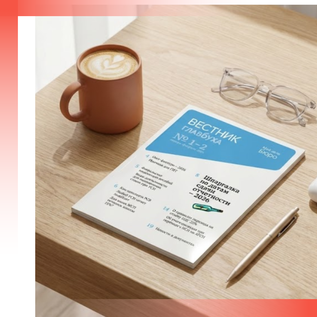 Читайте в новостях:
Заявление на патент обновляется
Вестник Главбуха: шпаргалка по отчетам и проводы зимы
Видеообзор: пособия, ставки УСН и новый НДС
Переходный период: бизнес получит налоговую передышку
Новые профстандарты: от резчика металла до аналитика
Земля и недвижимость: дайджест изменений от Росреестра
Назад в прошлое: депутаты хотят вернуть пенсионный возраст