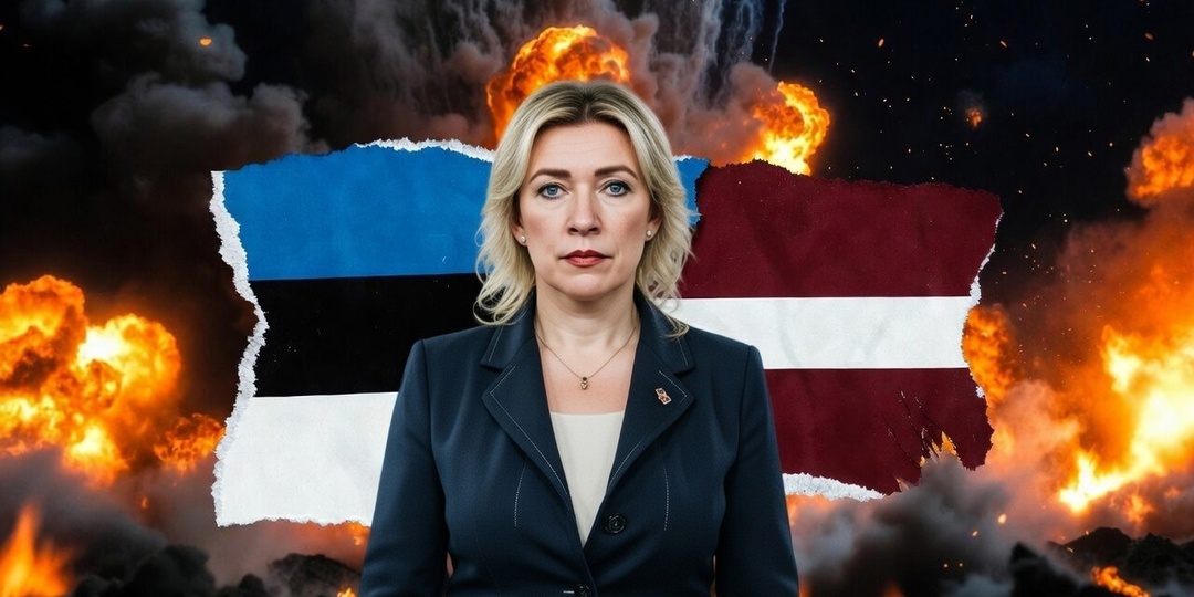 Вот это да! Латвия и Эстония поссорились из-за России. Захарова не промолчала: прозвучало красиво