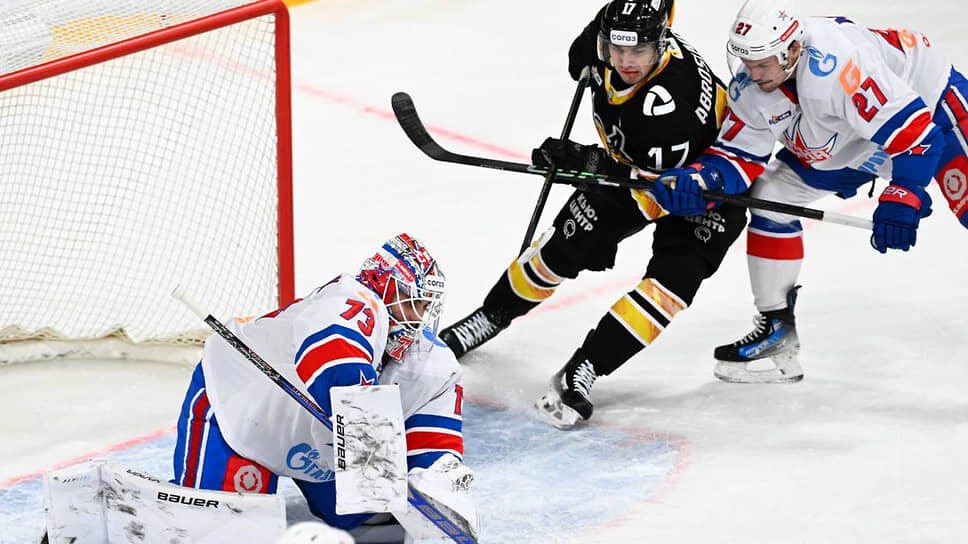 Хоккейный матч «Северсталь» – СКА .📷Фото: ХК СКА