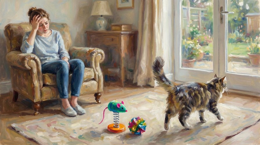 почему кошки игрушку игнорируют