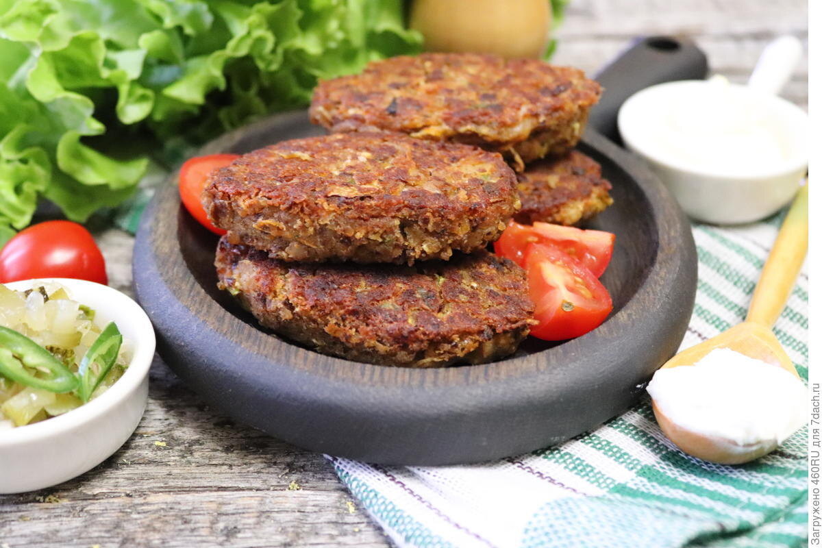    Гречаники с фасолью. Автор фото: Надежда (460RU)