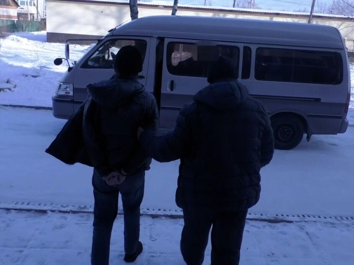    Кадры задержания жителя Хабаровского края за шпионаж в пользу Украины | © fsb.ru