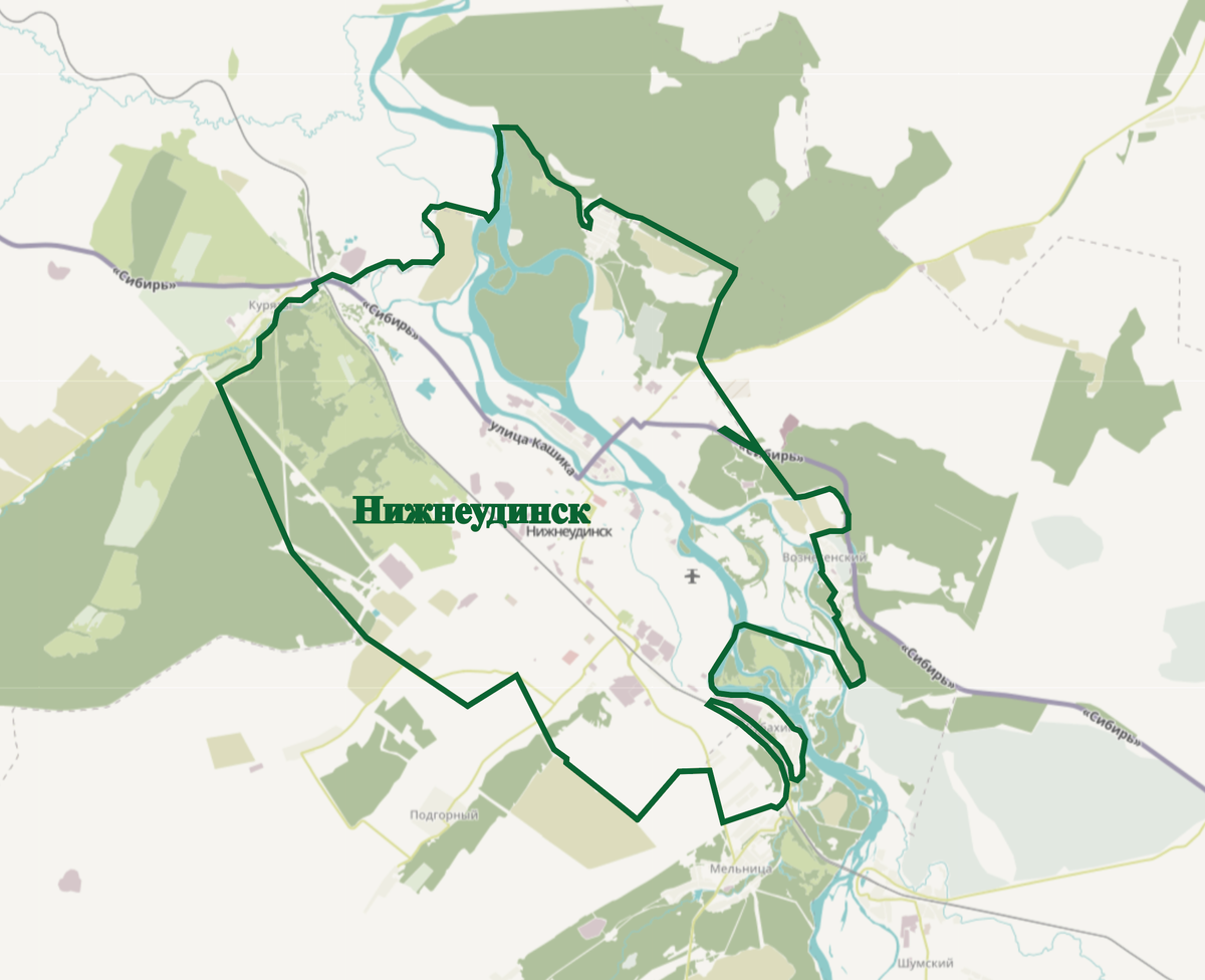 Административные границы 