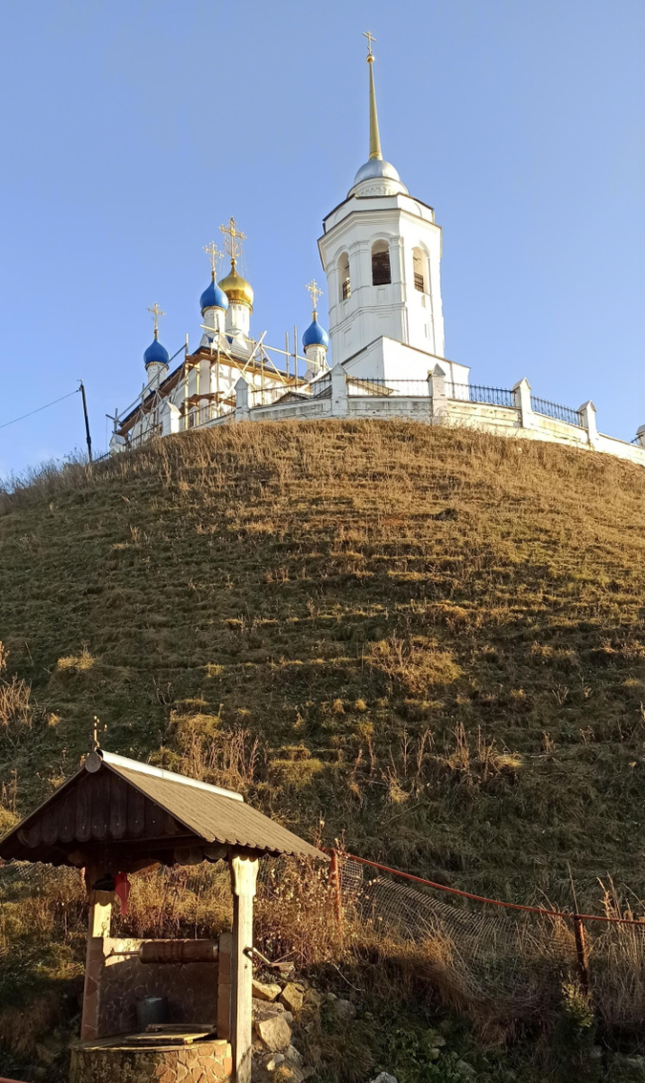 Успенский храм на Федосеевом городище. 