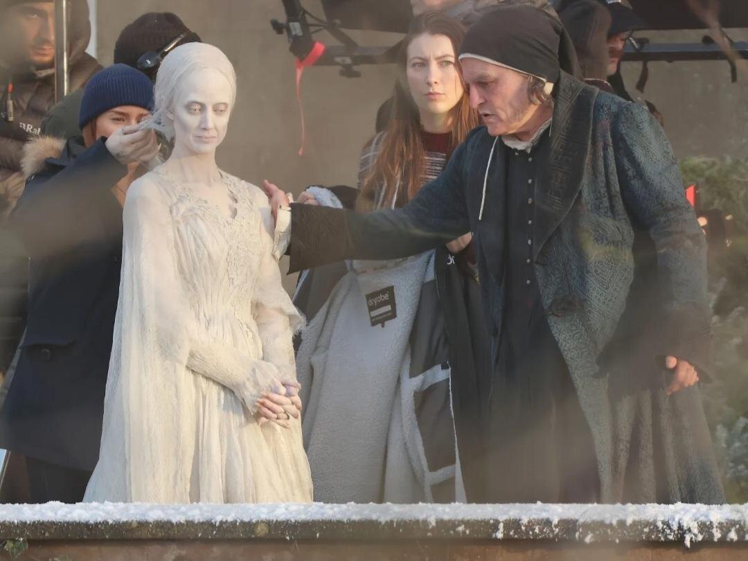 съемки "Эбенезер"