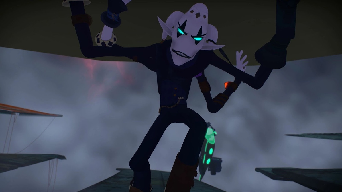 Шикарный антагонист — злодей Моргарт из мультика «Герои Энвелла»