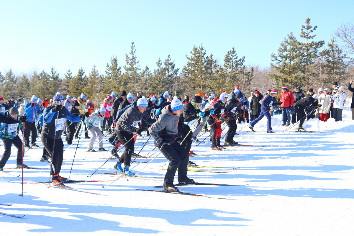"Лыжня России" в Экологическом парке