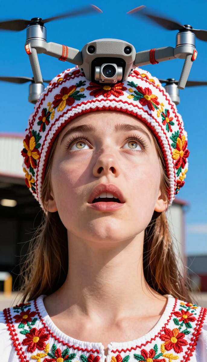 Синтез эпох: народный костюм в эпоху дронов
