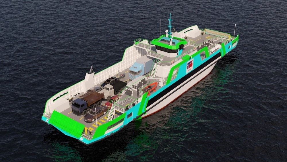 "Петробалт" разработал проект парома PB-DEF60 / Фото: "Петробалт", ПКБ ООО  📷
