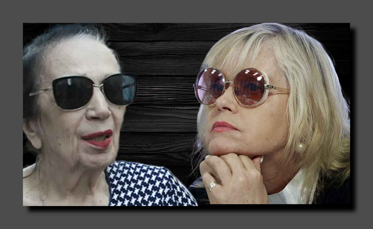 Гитана Леонтенко и Елена Скороходова. Коллаж автора