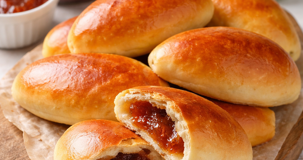 Как приготовить пирожки с повидлом чтобы они получились мягкими и не потекли