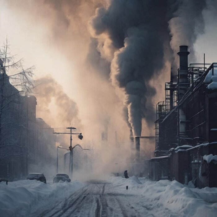 Тепло в домах зимой становится неподъемной ношей для многих дальневосточников / изображение сгенерировано нейросетью flyvi.io