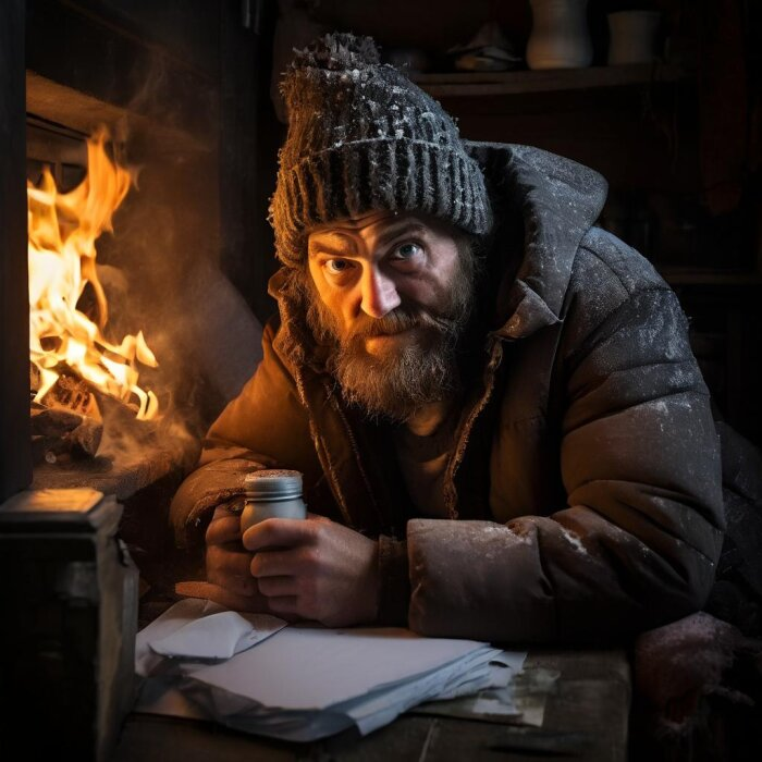 Уйти в землянки и греться у костров - не выход, конечно / изображение сгенерировано нейросетью flyvi.io 