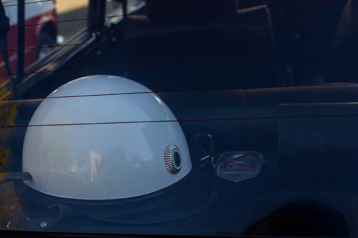 Фото автора, ретро выставка спец-машин, 20.10.2020