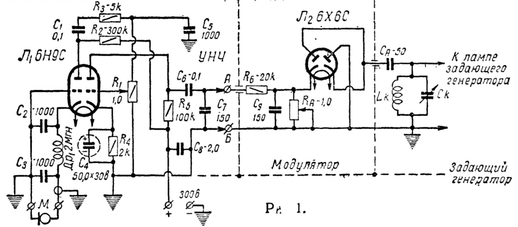 Рис. 2. Из журнала Радио, №1 за 1959 год