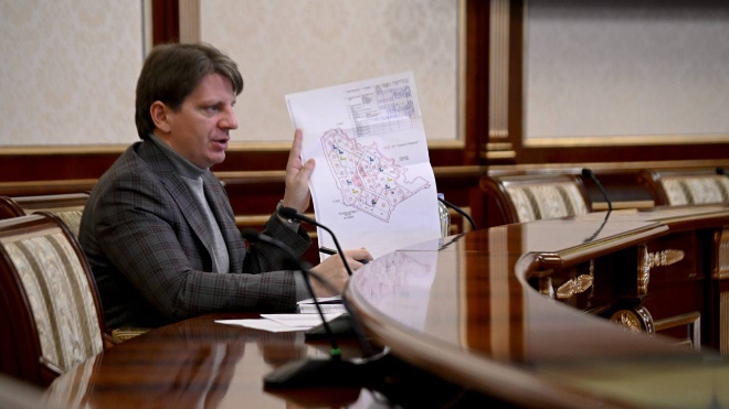 Фото: Строительный блок администрации Ленинградской области