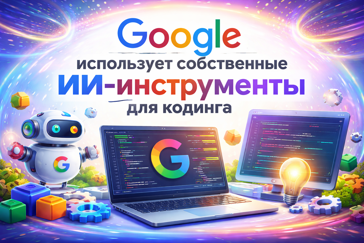 Google использует собственные ИИ-инструменты для кодинга