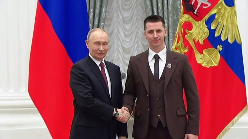    Наш ученый удостоен высокой награды!