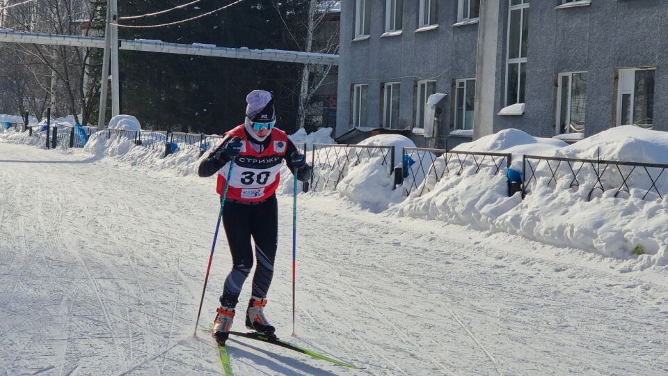    На трассе Валерия Домичек. Фото: СШОР по биатлону имени Маматова