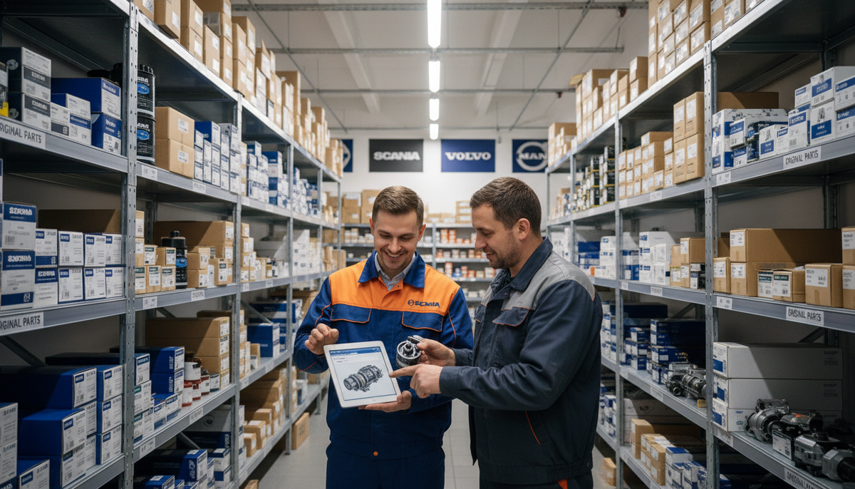 как удержать клиентов в офлайн-магазине грузовых запчастей