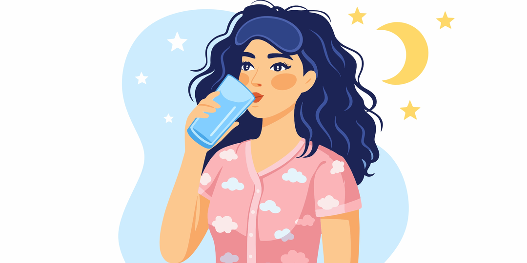 Можно ли пить воду на ночь